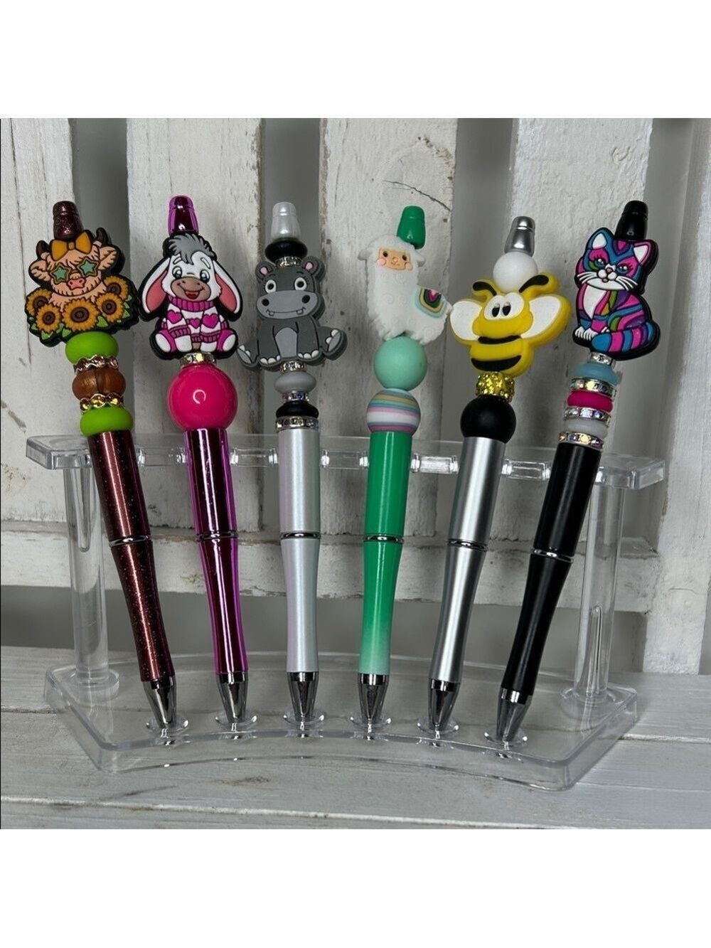 Colorful Character Pens Set